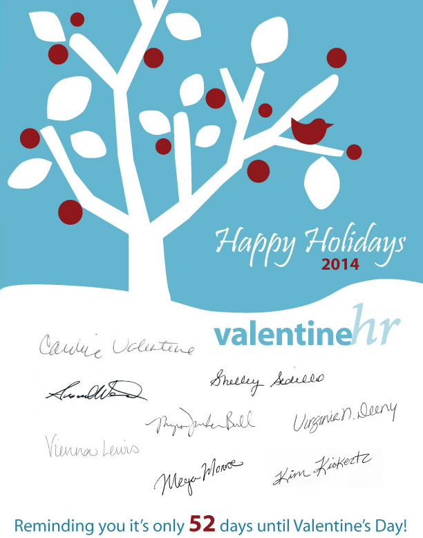Happy Holidays from ValentineHR!